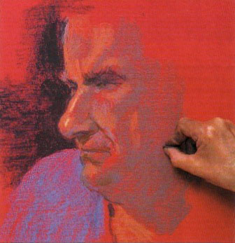 Пошаговый онлайн урок рисунка портрета пастелью - шаг 5