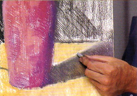 Пошаговый урок рисунка пастелью цветов шаг 13