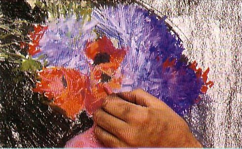 Пошаговый урок рисунка пастелью цветов шаг 15