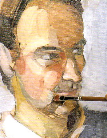 Урок рисования портрета масляными красками - шаг 10