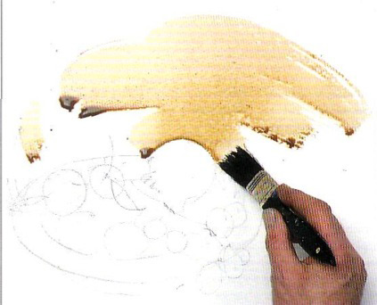Рисуем натюрморт акварелью шаг 2 поэтапного урока рисования