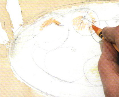 Рисуем натюрморт акварелью шаг 3 поэтапного урока рисования